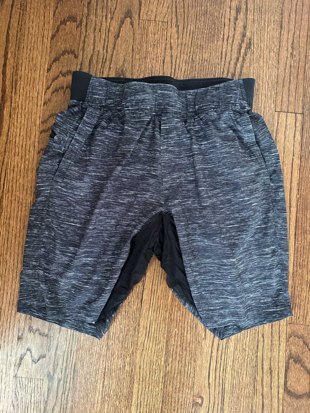 Lululemon Heathered Grey Performance Shorts
